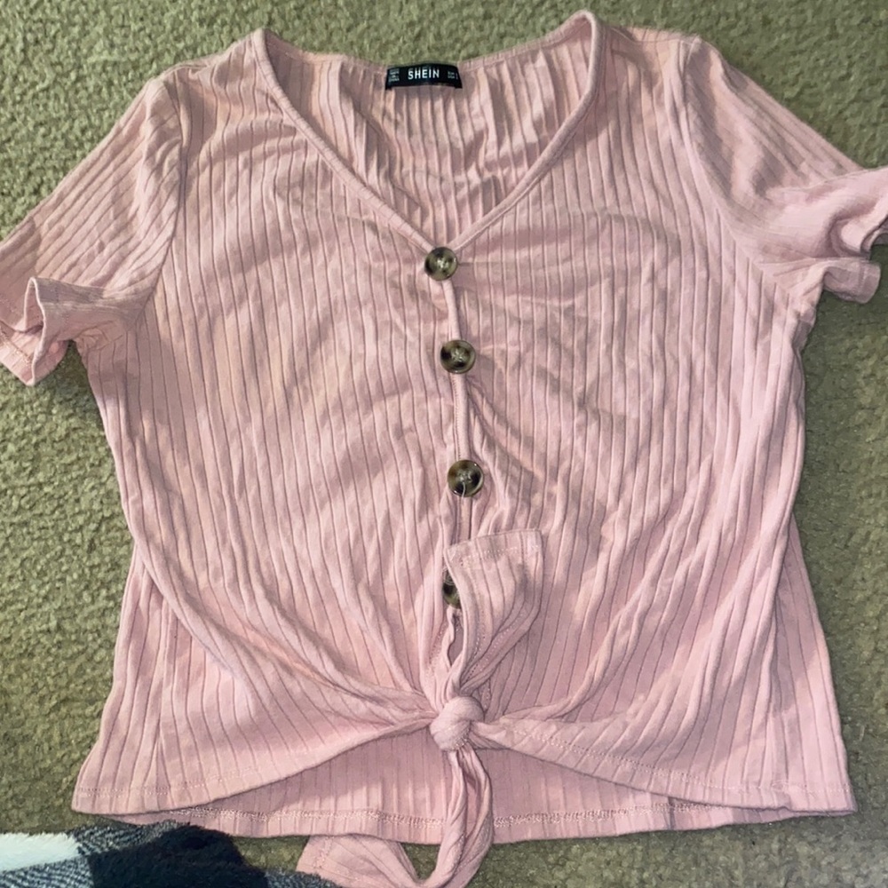 Cropped Shein shirt